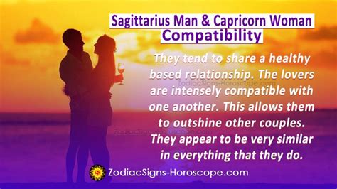 sagittarius male and capricorn female|sag and cap compatibility.